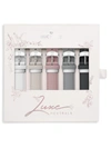 MICHELE LUXE NEUTRALS INTERCHANGEABLE SILICONE STRAP GIFT SET/18MM,400014806266