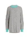 FREE PEOPLE OLYMPIA CABLE-KNIT OVERSIZED jumper,400014651618
