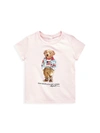 RALPH LAUREN BABY GIRL'S POLO BEAR T-SHIRT,400014829476