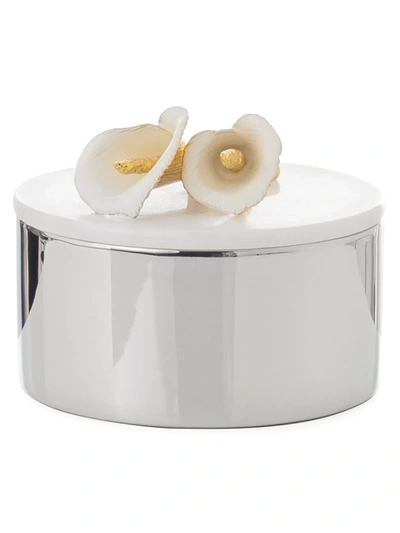 Michael Aram Calla Lily Marble Top Box In Multi