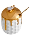 L'objet Beehive Honey Pot & Spoon Set