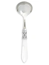 Vietri Aladdin Brilliant Aqua Sauce Ladle In Clear