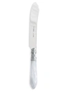 Vietri Aladdin Brilliant Aqua Cake Knife In White