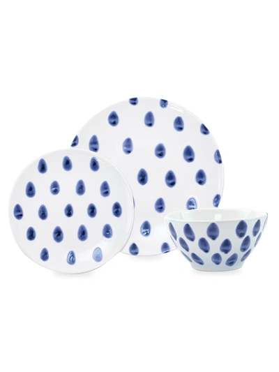 Vietri Santorini Dot 3-piece Place Setting Set In Pattern