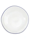 Vietri Aurora Edge Salad Plate In White