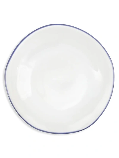 Vietri Aurora Edge Salad Plate In White