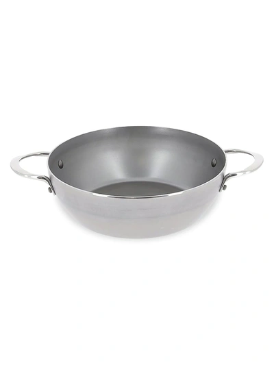 De Buyer Mineral B Country Fry Pan With 2 Handles In Silver