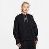 Nike Women's Sportswear Icon Clash Monogram Hoodie In Black