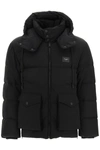 Dolce & Gabbana Black Essentials Down Jacket In Nero (black)