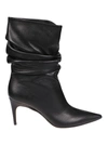 SERGIO ROSSI SR CINDY ANKLE BOOTS,A93100 MMVG08 1000 NERO