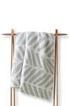 Sunday Citizen Tulum Throw Blanket In Cloud Grey - Off White