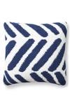 Sunday Citizen Tulum Accent Pillow In Navy - Off White