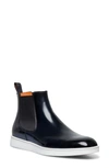 Santoni Detoxify Chelsea Boot In Navy