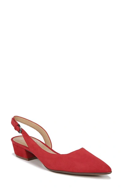 Naturalizer Banks Pump In Red Suede
