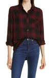 RAILS HUNTER PLAID BUTTON-UP SHIRT,100-550-2880