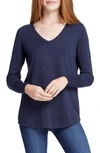 NIC + ZOE NIC+ZOE VITAL V-NECK SWEATER,ALL1195