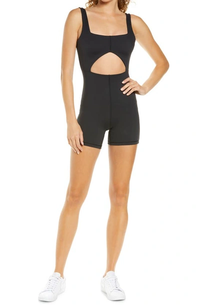 Weworewhat We Wore What Cutout Romper In Black