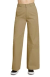 Dickies Wide Leg Work Pants In Ginger