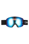 Smith Skyline 215mm Chromapop Snow Goggles In Black Photochromic Rose