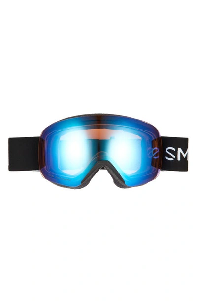 Smith Skyline 215mm Chromapop Snow Goggles In Black Photochromic Rose