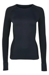 Sweaty Betty Essentials Seamless Workout T-shirt In Black