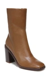 Franco Sarto Stevie Mid Shaft Boots Women's Shoes In Hazelnut Leather