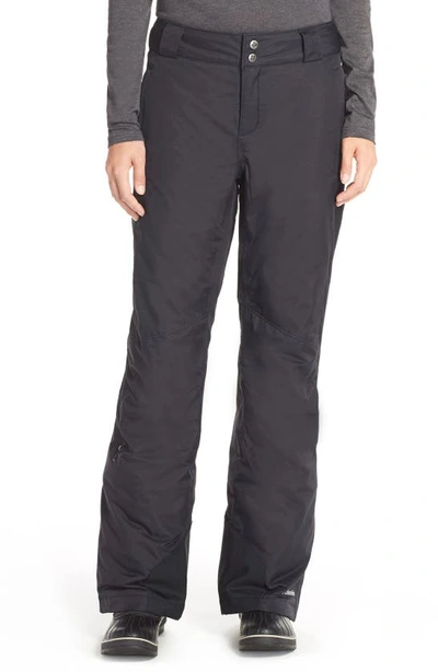 Columbia Women's Modern Mountain Internal-gaiter Snow Pants In Black