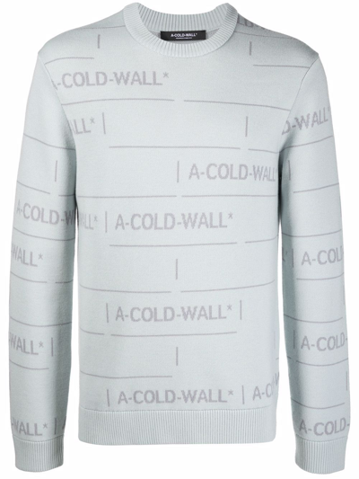 A-COLD-WALL* CHAIN JACQUARD KNIT JUMPER