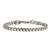 EMANUELE BICOCCHI SILVER BOX CHAIN BRACELET