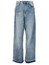 Natasha Zinko Heart-pocket Wide-leg Jeans