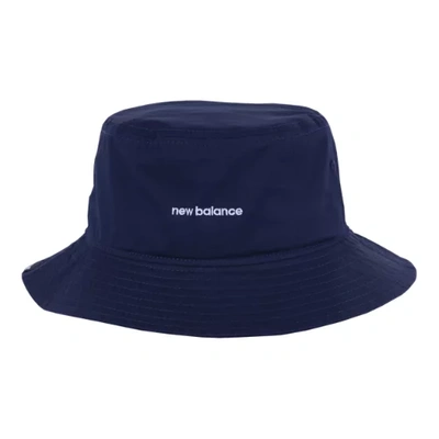 New Balance Unisex Nb Bucket Hat In Blue