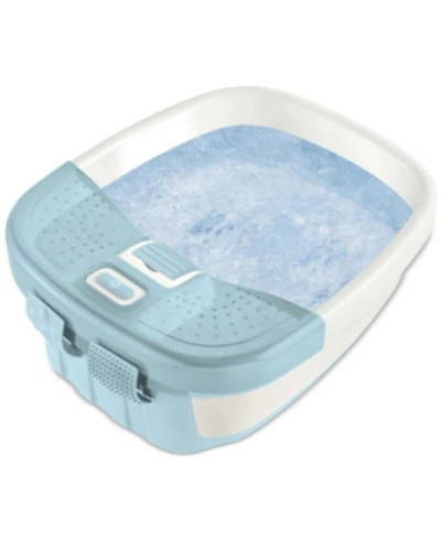 Homedics Fb-50 Foot Bath, Bubble Bliss In Light Blue