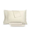 Aq Textiles Bergen House 1000 Thread Count 100% Certified Egyptian Cotton 4-pc. Sheet Set, California King In Ivory