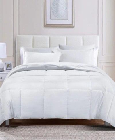 Unikome Ultra Soft All Season Reversible Down Alternative Comforter, Twin In White