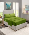 Nestl Bedding Premier Collection Deep Pocket 4 Piece Sheet Set, California King In Calla Green