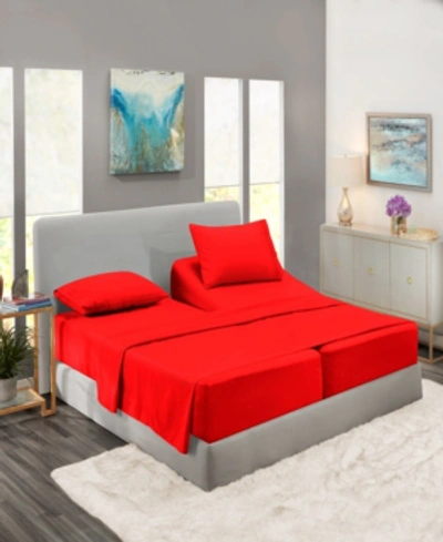 NESTL BEDDING PREMIER COLLECTION DEEP POCKET 5 PIECE SHEET SET, SPLIT KING