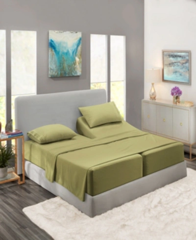 NESTL BEDDING PREMIER COLLECTION DEEP POCKET 5 PIECE SHEET SET, SPLIT KING