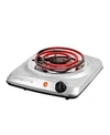 OVENTE SINGLE HOT PLATE ELECTRIC COUNTERTOP COIL STOVE, 6" COIL PLATE