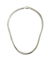 Eliot Danori Plain Curb Link Necklace, Created For Macy's In Silver-tone