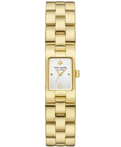 Kate Spade Brookville Stainless Steel Watch In Gold-tone