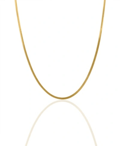 Oma The Label Women's Gidi 18k Gold Plated Brass 3mm Chain, 16" In Gold Tone