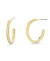 Brook & York 14k Gold Plated Penny Hoops Earrings In Gold Plated