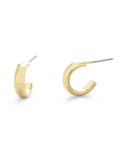 Brook & York 14k Gold Plated Darby Huggies Earrings