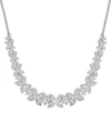 Wrapped In Love Diamond Butterfly Statement Necklace (1 Ct. T.w.) In Sterling Silver, 16-1/2" + 2" Extender, Created In Sterling Silver