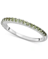 Macy's Amethyst Stack Ring (3/8 Ct. T.w.) In Sterling Silver (also In Additional Gemstones) In Peridot