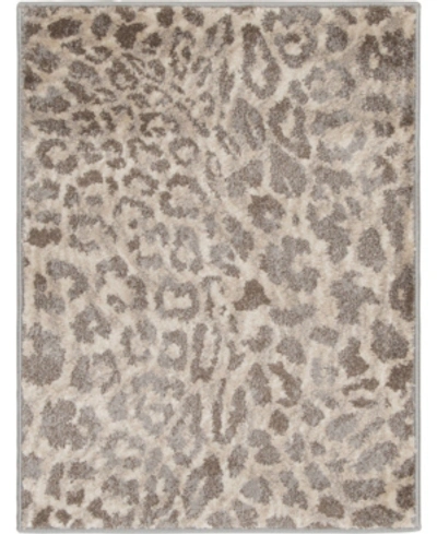 Portland Textiles Closeout!  Sulis Brose 3'3" X 5'3" Area Rug In Gray,ivory