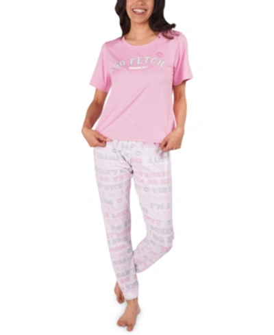 Munki Munki Mean Girls So Fetch Pajama Set In Pink