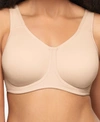 Wacoal Simone Sport Hight Impact Underwire Bra 855170, Up To I Cup In Natural Nude