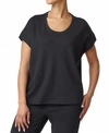 Hue Wear Ever U R Lounge Short-sleeve T-shirt In Black