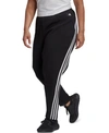 ADIDAS ORIGINALS ADIDAS PLUS SIZE FUTURE ICONS 3-STRIPES SKINNY PANTS